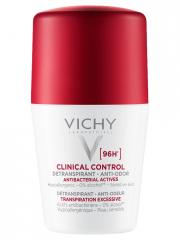 Vichy Clinical Control 96H Détranspirant Anti-Odeur Transpiration Excessive 50 ml - Flacon-Bille 50 ml