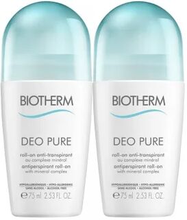 Biotherm Desodorante Pure Roll On 2x75ml