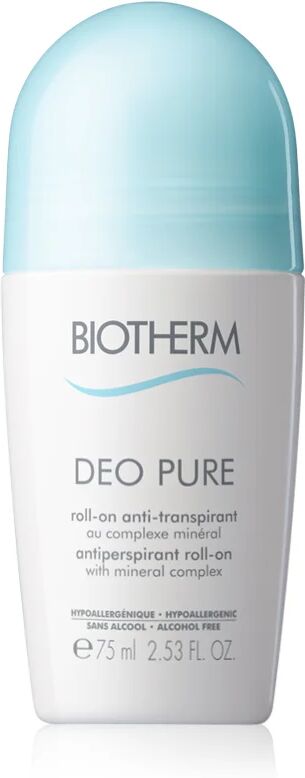 Biotherm Deo Pure Roll-On Antiperspirant 75 ml