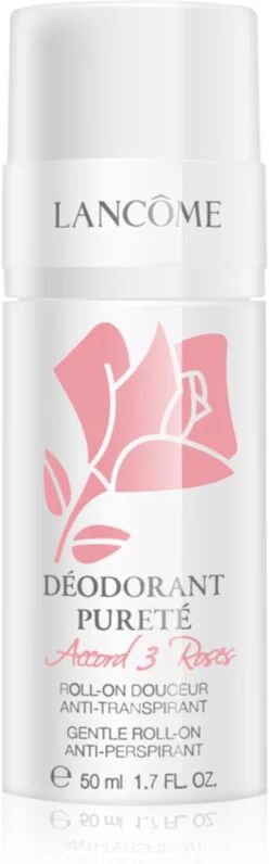 Lancôme Accord 3 Roses Déodorant Pureté Roll-On Deodorant for Sensitive Skin 50 ml