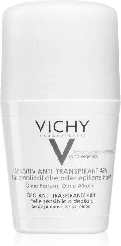 Vichy Deodorant 48h Roll-On Deodorant For Sensitive And Irritated Skin 50 g