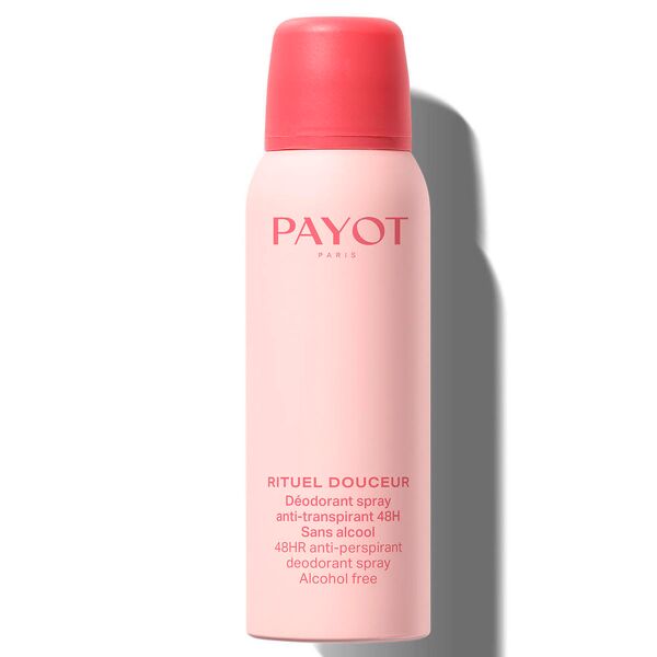 payot rituel douceur déodorant spray anti-transpirant 48h 125 ml