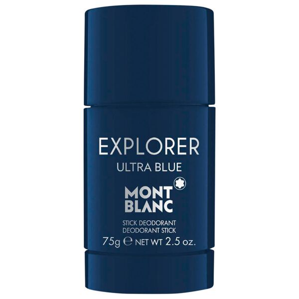 montblanc explorer ultra blue deodorant stick 75 g