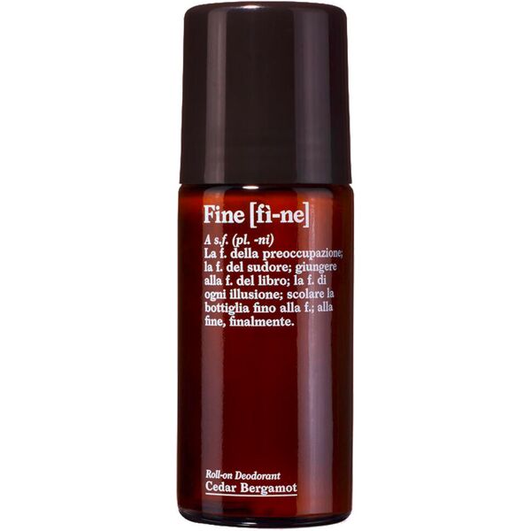 fine cedar bergamot roll-on deodorant 50 ml