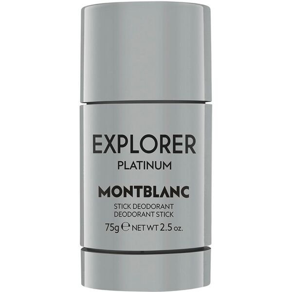 montblanc explorer platinum stick deodorant 75 g