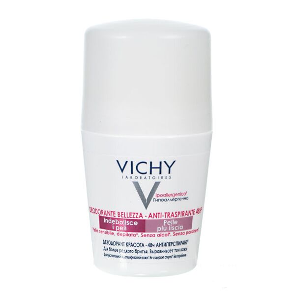 vichy (l'oreal italia spa) vichy deodorante bellezza anti transiparnte roll-on 48h 50ml