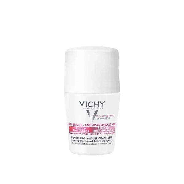 vichy deodorante bellezza roll-on antitraspirante pelle sensibile o depilata 50 ml
