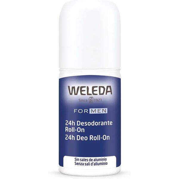 weleda for men deo 24h roll-on deodorante 50 ml