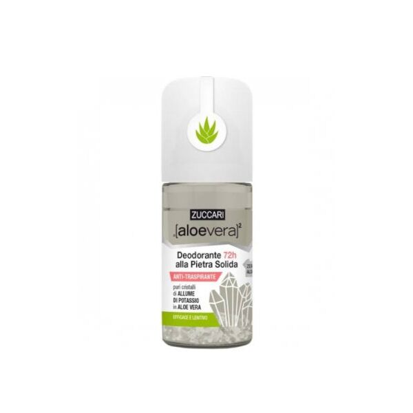 zuccari [aloevera]2 - deodorante alla pietra solida 72h 50ml