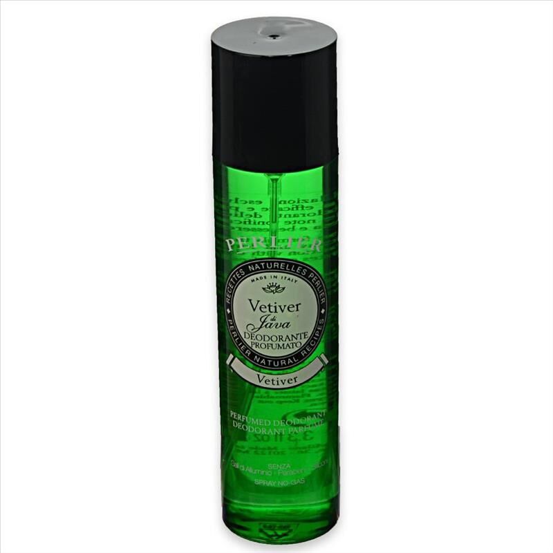 Perlier Vetiver - Deodorante Profumato Spray No Gas, 100ml