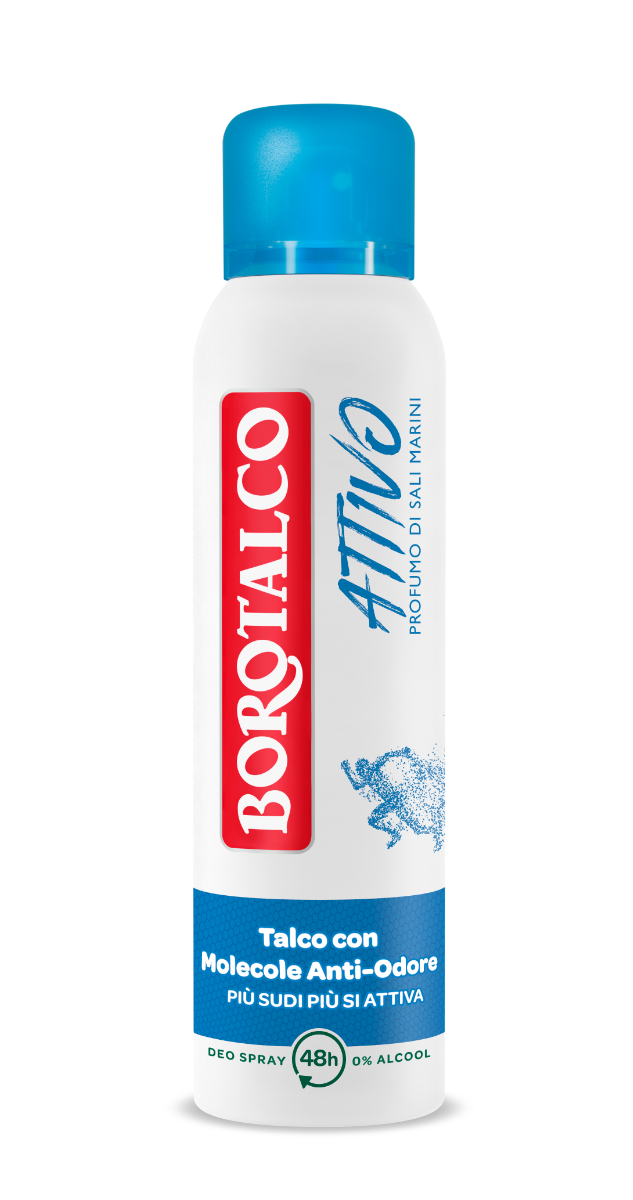Borotalco Deo Spray Attivo Blu 150 ml