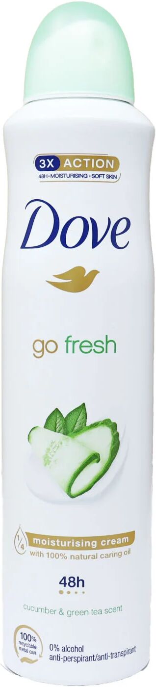 Dove Deodorante Spray Go Fresh Cetriolo E Tè Verde 250 ml