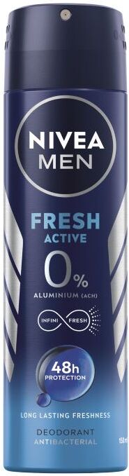 Nivea Men Fresh Active Deodorante Spray 150ml