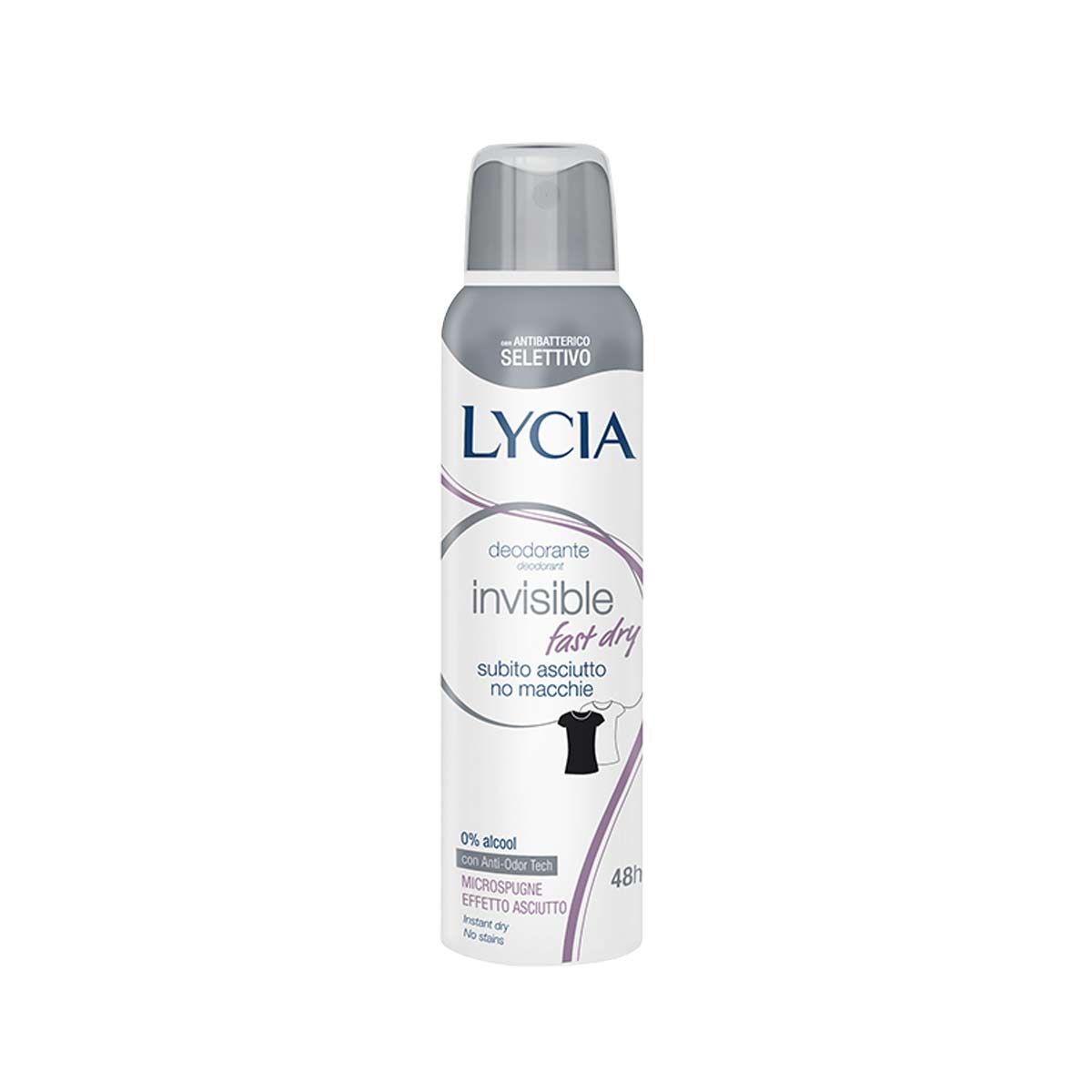 Lycia Invisible Deodorante Spray 150ml