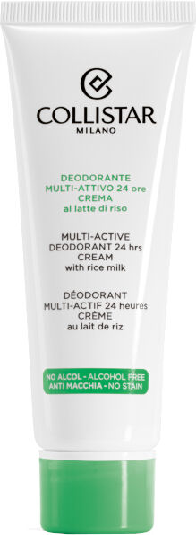 Collistar deodorante multi attivo 24 ore crema al latte di riso 75 ML