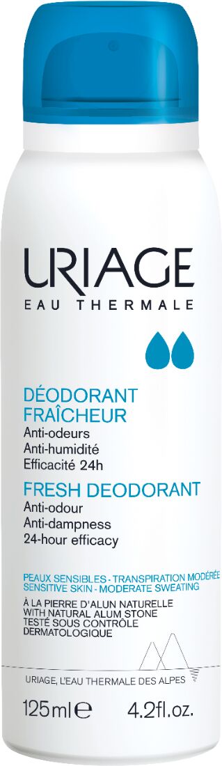 Uriage Eau Thermale Deodorante Fraicheur Spray Antibatterico 125 ml