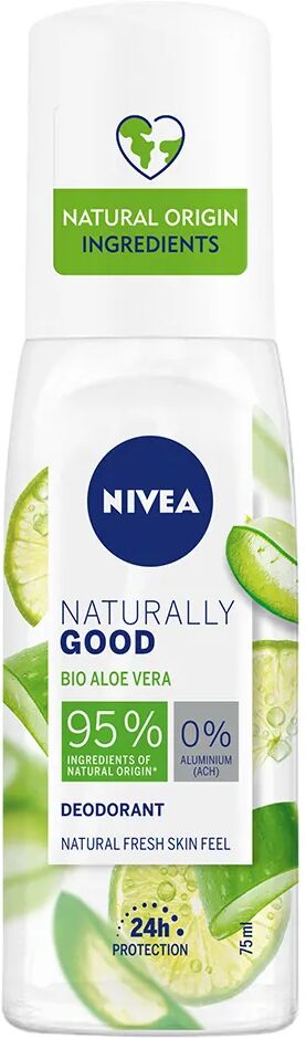 Nivea Naturally Good Deodorante Pump Spray Bio Aloe Vera 75 ml