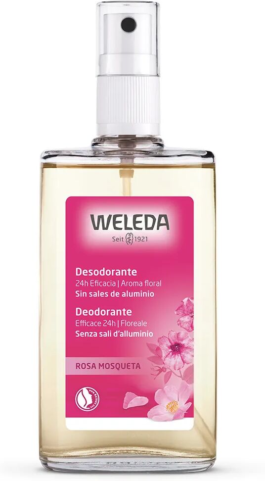 Weleda Deodorante Spray alla Rosa Mosqueta 100 ml