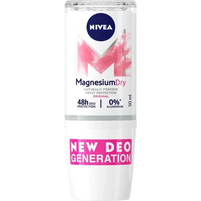Nivea Deodorante Roll On Magnesium Dry Original Donna 50 ml
