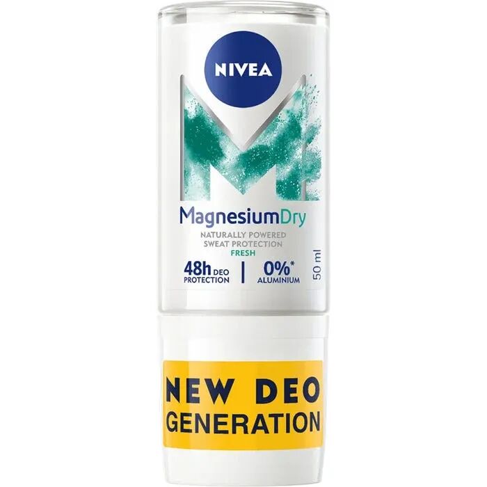 Nivea Deodorante Roll On Magnesium Fresh Donna 50 ml