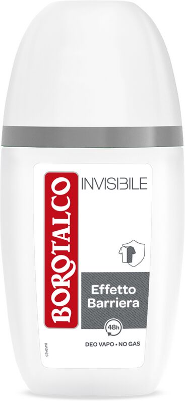 Borotalco Deodorante Invisibile Grigio Effetto Barriera 48h 75 ml