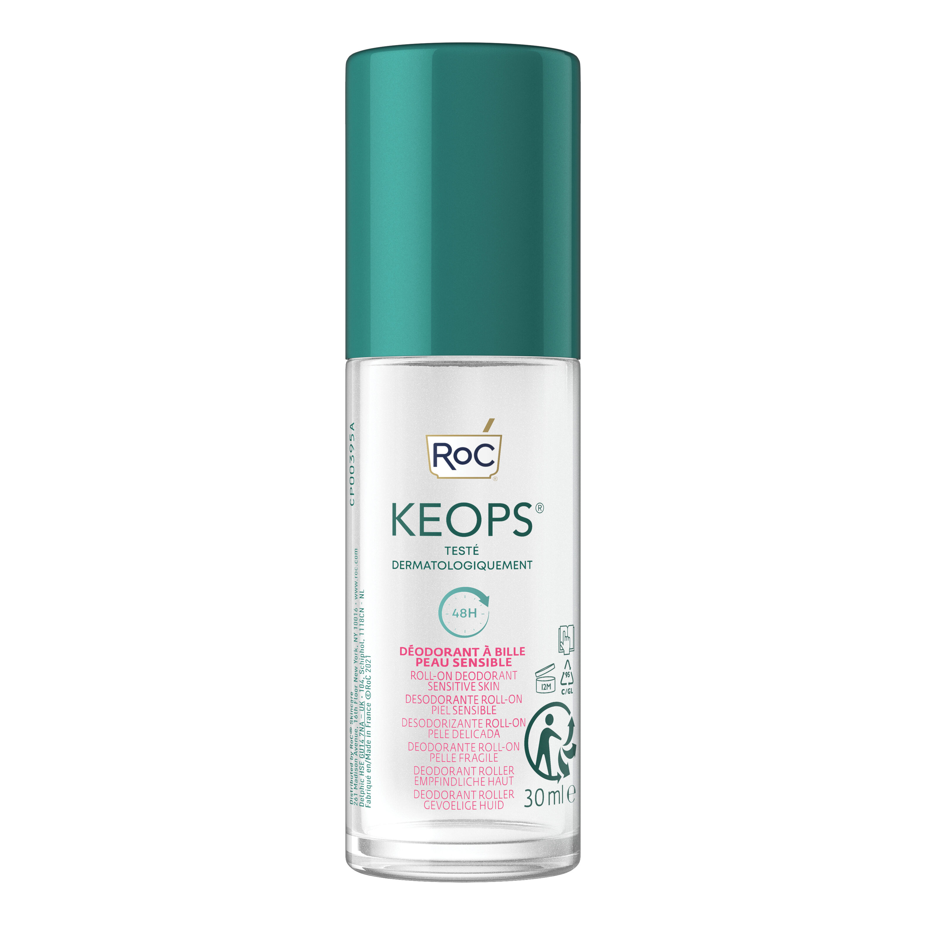 roc Keops Deodorante Roll-On Sensitive Pelle Fragile 30 ml