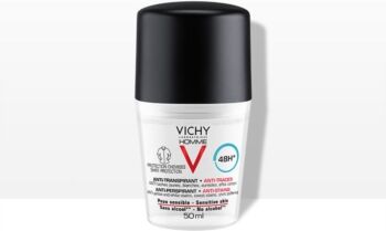 Vichy Homme Vichy Linea Homme Deo Deodorante Uomo Anti-Traspirante-Anti-Macchie 50 ml