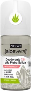 Zuccari Linea Deo Aloevera2 Deodorante 72H Alla Pietra Solida Roll On 50 ml