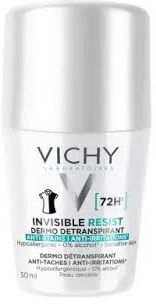 Vichy Deodorante Anti-Traspirante Invisible Resist Roll-On 72h 50 Ml