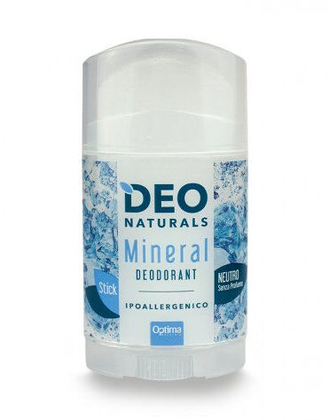 OPTIMA Deo Naturals - Mineral Deodorant Stick Neutro 100 Grammi