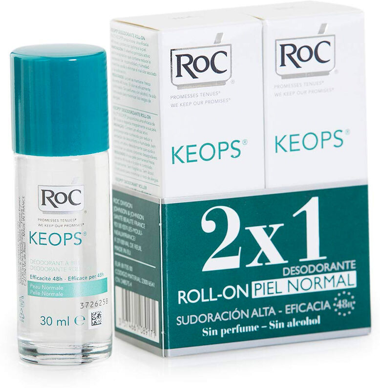 RoC Keops Duo Desodorizante Roll On 2 x 30 ml