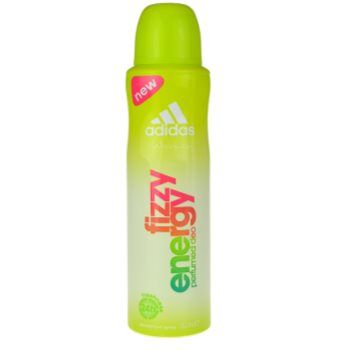 Adidas Fizzy Energy deodorant spray para mulheres 150 ml. Fizzy Energy