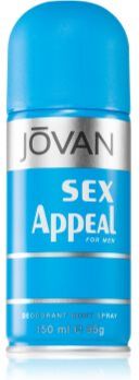 Jovan Sex Appeal desodorizante em spray para homens 150 ml. Sex Appeal