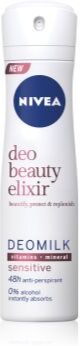 Nivea Deo Beauty Elixir Sensitive antitranspirante em spray 150 ml. Deo Beauty Elixir Sensitive