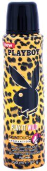 Playboy Play it Wild deodorant spray para mulheres 150 ml. Play it Wild