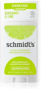 Schmidt's Bergamot + Lime desodorizante em stick 75 g. Bergamot + Lime