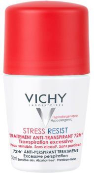 Vichy Deodorant 72h roll-on contra suor excessivo 50 ml. Deodorant 72h