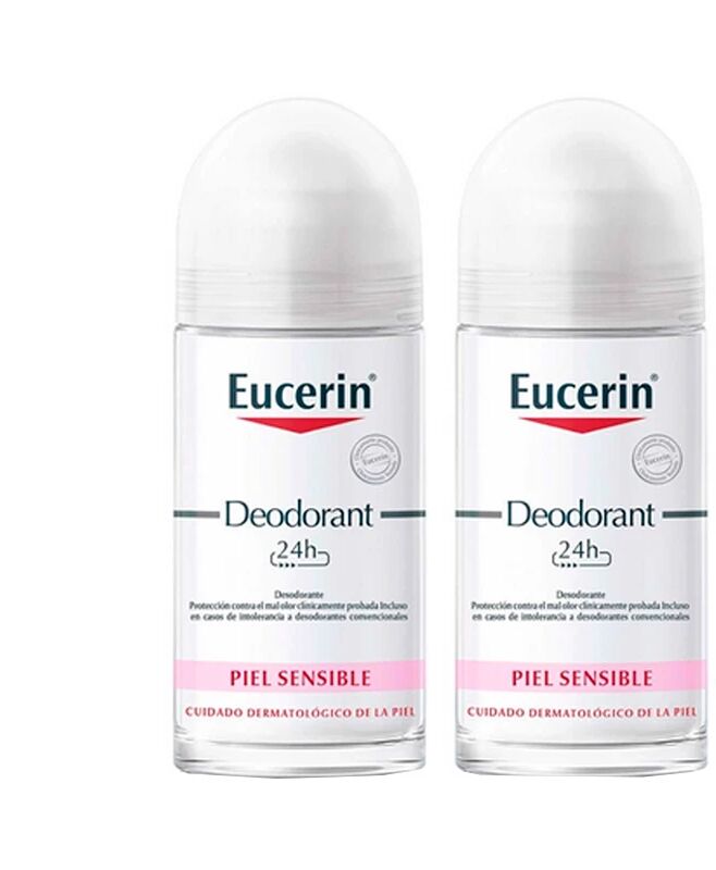 Eucerin Roll-On Desodorizante 24h 2x50ml