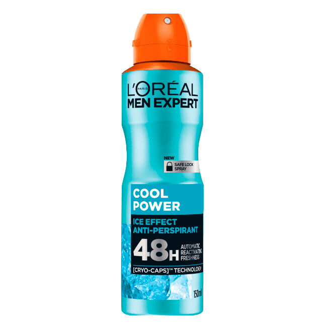 L'Oréal Paris L'Oréal Men Expert Cool Protect Deo Spray Antitranspirante 48h 150ml