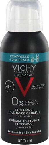 Vichy Homme Desodorizante Spray Tolerância Ótima 100ml