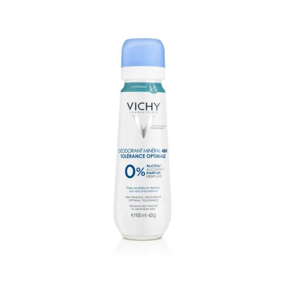 Vichy Desodorizante Mineral 48H Tolerância Otima 100ml