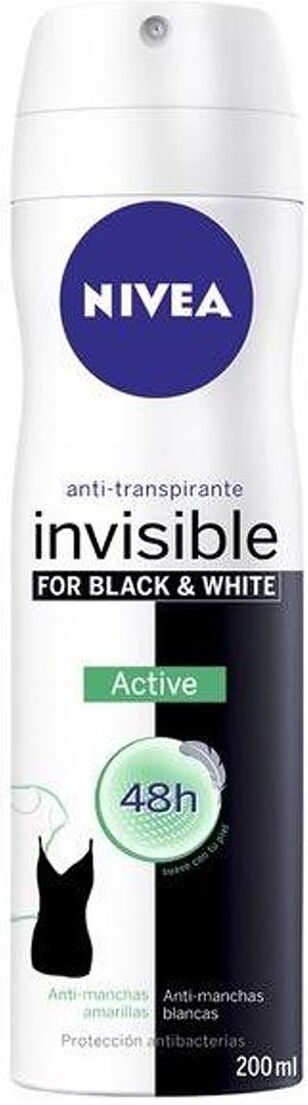 Consumo Desodorizante Spray Nivea Invisible 200ml