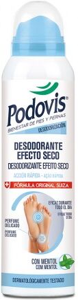 Podovis Spray Desodorizante Pés Efeito Seco 150ml