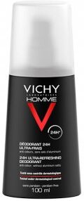 Vichy Homme Desodorizante 24H Ultra-Fresco 100ml