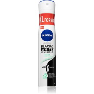 Nivea Black & White Invisible Fresh + Antibacterial antiperspirant spray W 200 ml