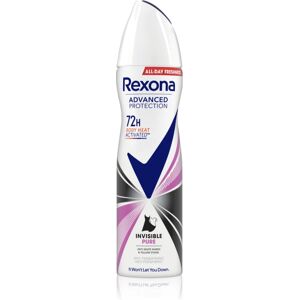 Rexona Advanced Protection Invisible Pure anti white and yellow mark antiperspirant 72h 150 ml