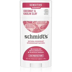 Schmidt's Coconut & Kaolin Clay deodorant stick 24 h 75 g