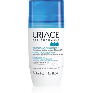 Uriage Hygiène Power3 Deodorant roll-on deodorant to treat white and yellow stains 50 ml