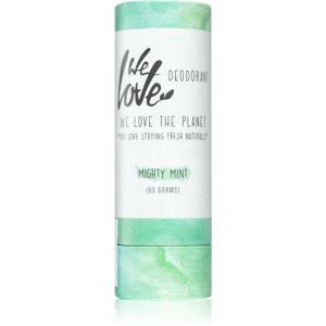 We Love The Planet You Love Staying Fresh Naturally Mighty Mint deodorant stick natural U 65 g