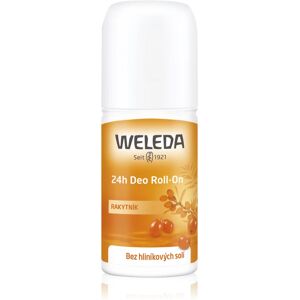 Weleda BIO Sea buckthorn syrup Sea Buckthorn aluminium salt free roll-on deodorant with 24-hour protection 50 ml